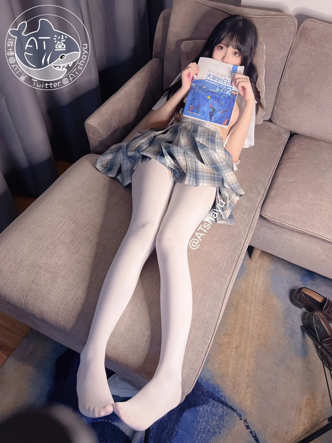 AT鲨 - 学妹补习 [80P,1V-113MB] tg@simisebaisi 【丝足阁】071.webp